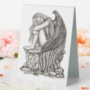 A sleeping Angel on the Stone