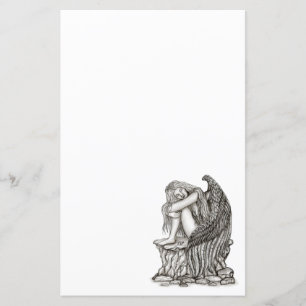 A sleeping Angel on the Stone