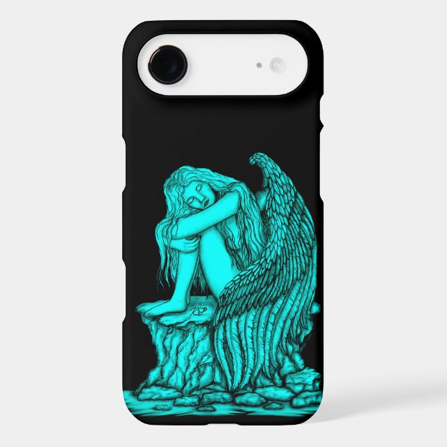 A sleeping Angel on the Stone (Back)