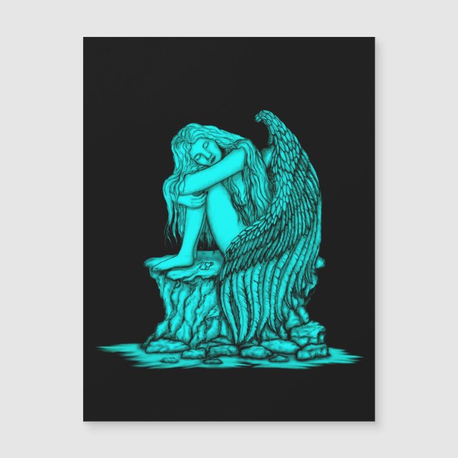 A sleeping Angel on the Stone (Front)