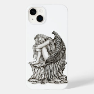 A sleeping Angel on the Stone Case-Mate iPhone 14 Plus Case