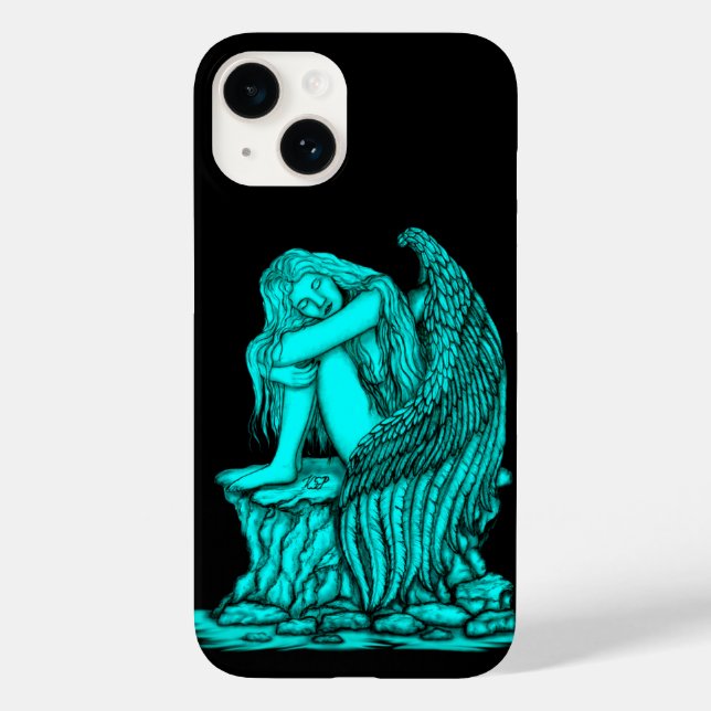 A sleeping Angel on the Stone Case-Mate iPhone Case (Back)