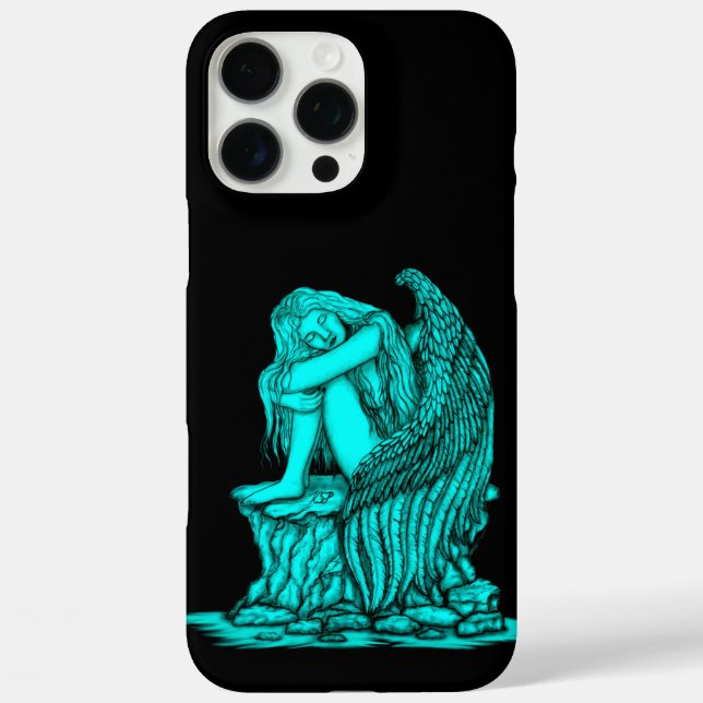A sleeping Angel on the Stone Case-Mate iPhone Case (Back)