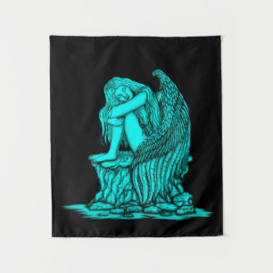 A sleeping Angel on the Stone Tapestry