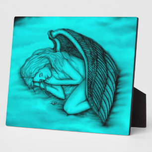 A sleeping Angel Plaque
