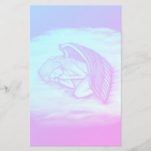 A sleeping Angel Stationery