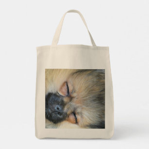 A Sleeping Pomeranian Tote Bag