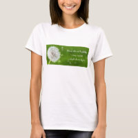 A Slight Change of Plan woman's T-Shirt