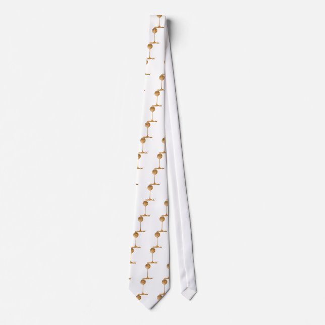 A Slime Mould Tie (Front)
