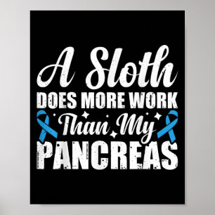 A Sloth Does More Work Than My Pancreas _4 Poster