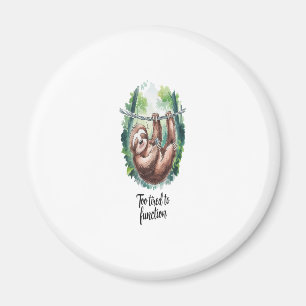 A Sloth Wild Animal Tired Magnet