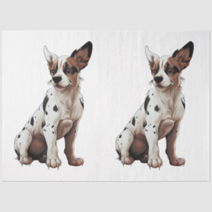 A Small Dog Series Design 2 Tissue Paper