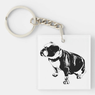 A Small Seat of Calm Key Ring