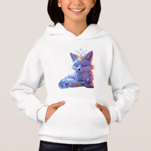 A small Star Whisper Moonlit Fox sleeping peaceful