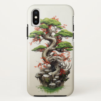 A Small tree bonsai art  iPhone X Case
