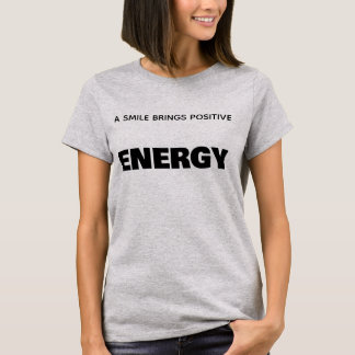 A SMILE BRINGS POSITIVE ENERGY-BASIC T-Shirt