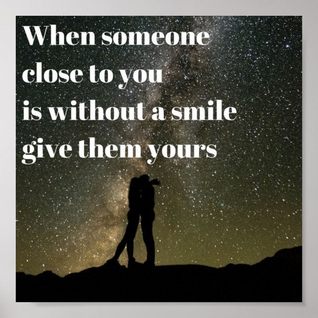 A Smile Poster (Front)