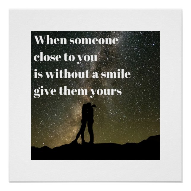 A Smile Poster (Front)