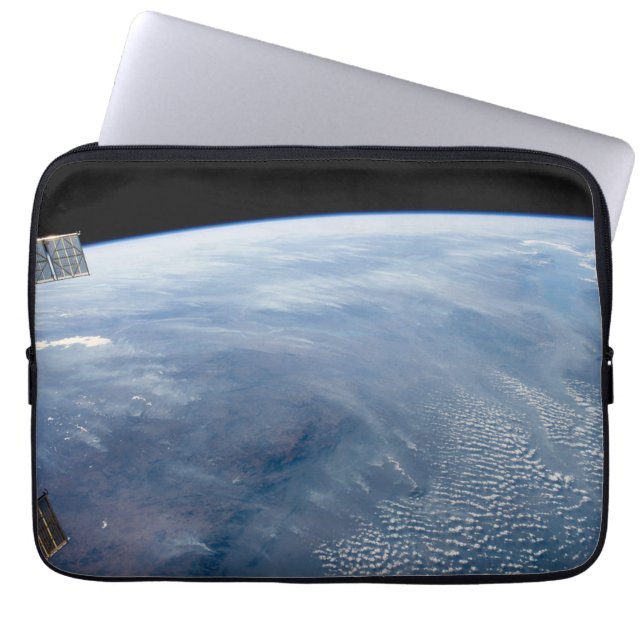 A Smoke Pall Over Tropical Southern Africa. Laptop Sleeve (Front)
