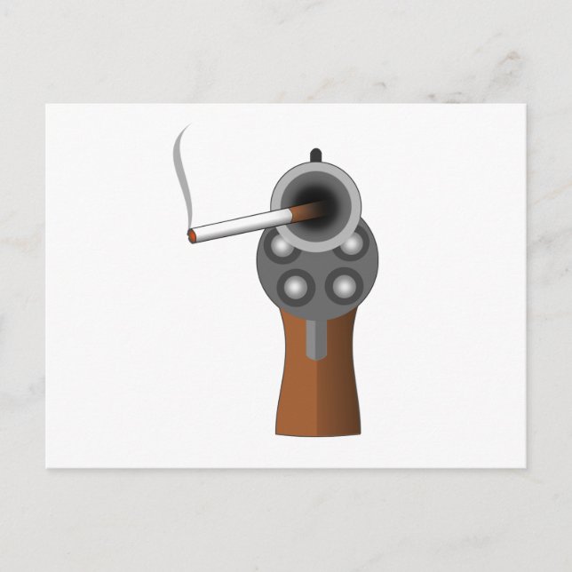 A Smoking Gun Postcard (Front)