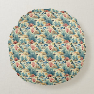 A Smooth Sea Never Made A Skilled Sailor Round Cushion