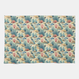 A Smooth Sea Never Made A Skilled Sailor Tea Towel