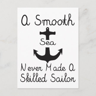A Smooth Sea Postcard