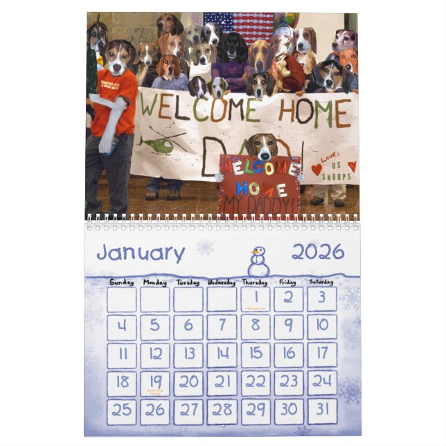 A Snoop Dog's Tale, Snoop DogsThe First Year Calendar (Jan 2026)