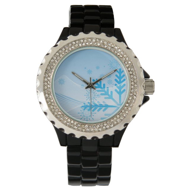 A Snowflake Abstract Watch (Front)