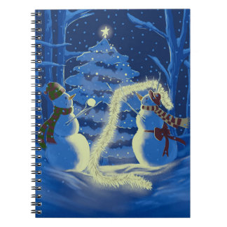 A Snowman Christmas Notebook