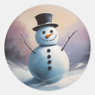 A Snowy Daydream Sticker