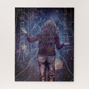 A Snowy Night Jigsaw Puzzle