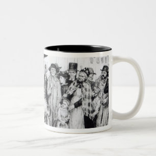 A Socialist Speaker, engraved by W.Strong, 1891 Two-Tone Coffee Mug