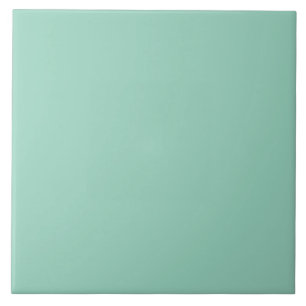 A soft mint muted solid colour. ceramic tile