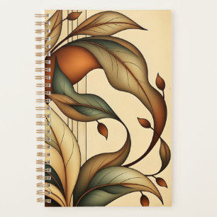 A soft, nature-inspired boho design planner