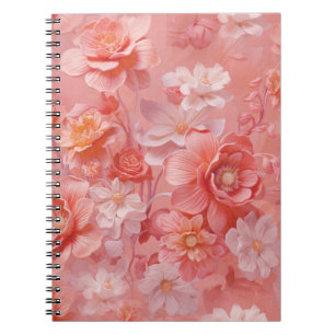 A soft, pinkish-orange hue called Peach Fuzz Notebook