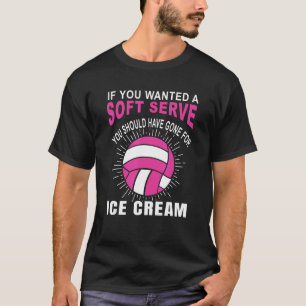 A Soft Serve Gone Ice Cream Volleyball Fans T-Shirt