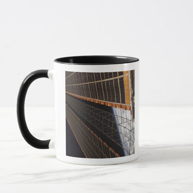 A solar array wing mug (Left)