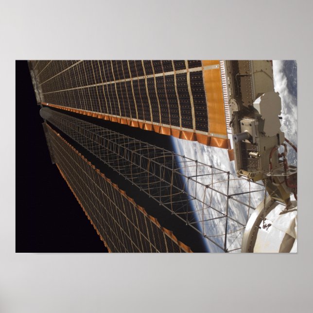 A solar array wing poster (Front)