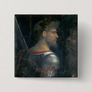 A Soldier, c.1505-10 15 Cm Square Badge