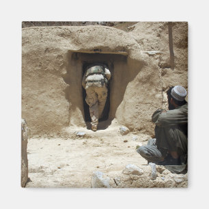 A soldier from the National Guard Magnet