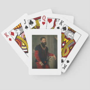 A Soldier Playing Cards