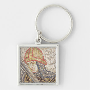 A soldier with a sword key ring