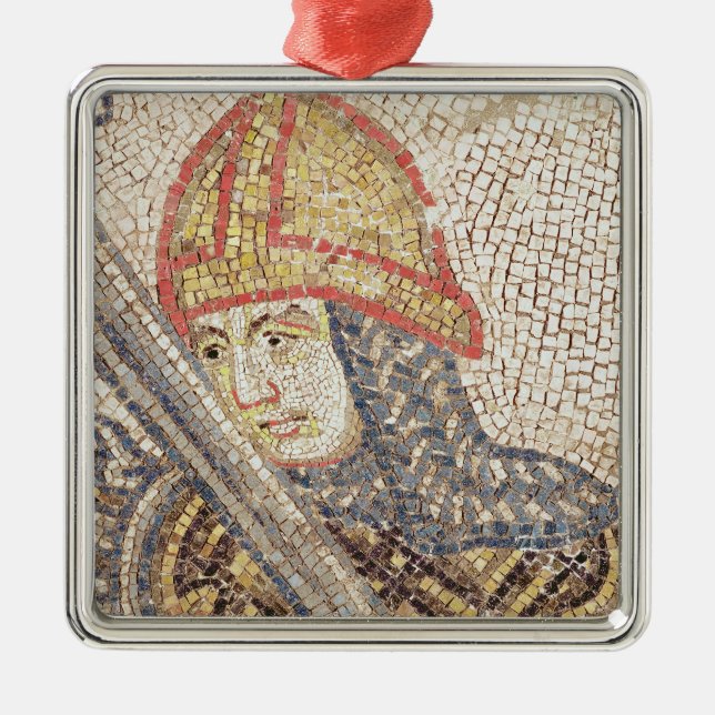 A soldier with a sword metal ornament (Front)