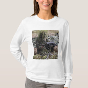 A soldier with MK-19 grenade launcher T-Shirt