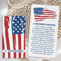 A Soldiers Prayer Military Patriotic American Flag