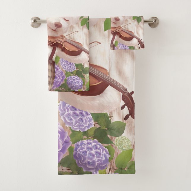 A Song for You Bath Towel Set (Insitu)