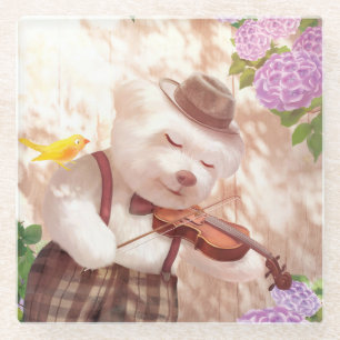 A Song for You Glass Coaster