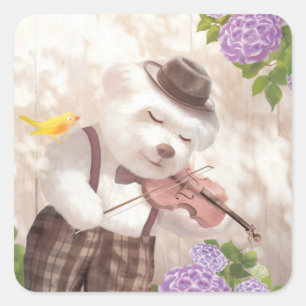 A Song for You Square Sticker