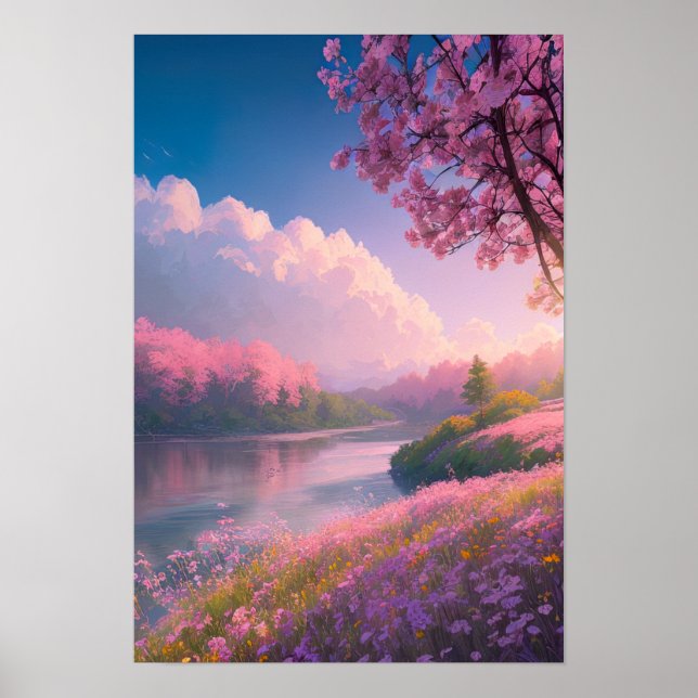 A Soothing Escape to Nature's Peaceful Haven Poster (Front)